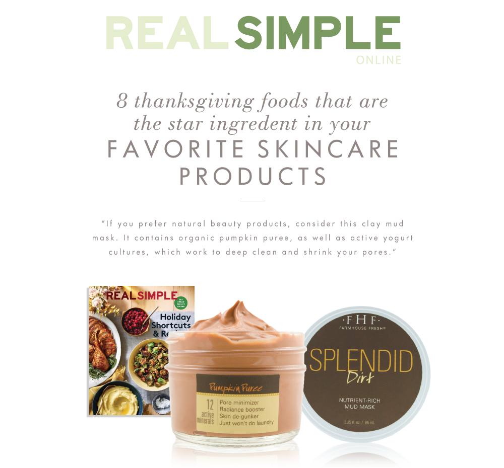 Splendid Dirt Nutrient Mud Mask with Organic Pumpkin Puree