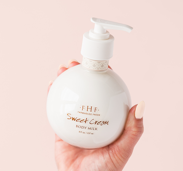 Sweet Cream Body Milk Lotion - Pump 