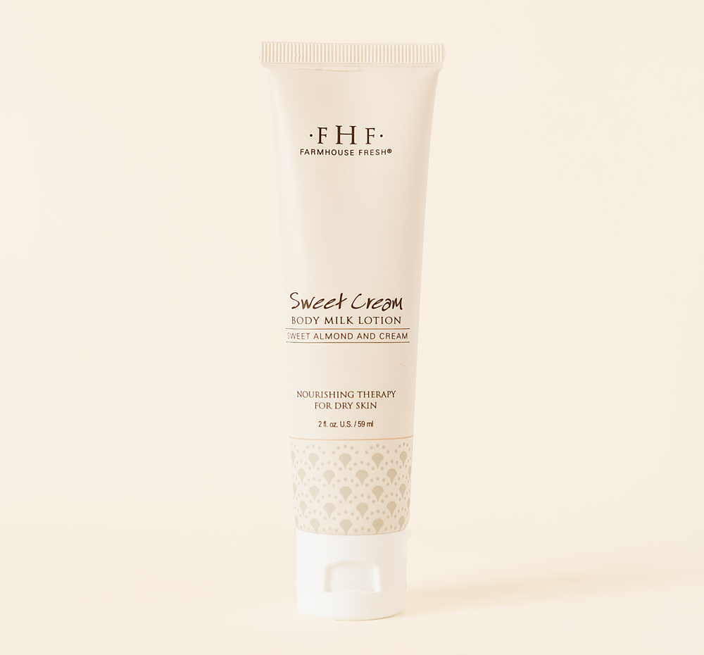 Sweet Cream Body Milk Travel Lotion