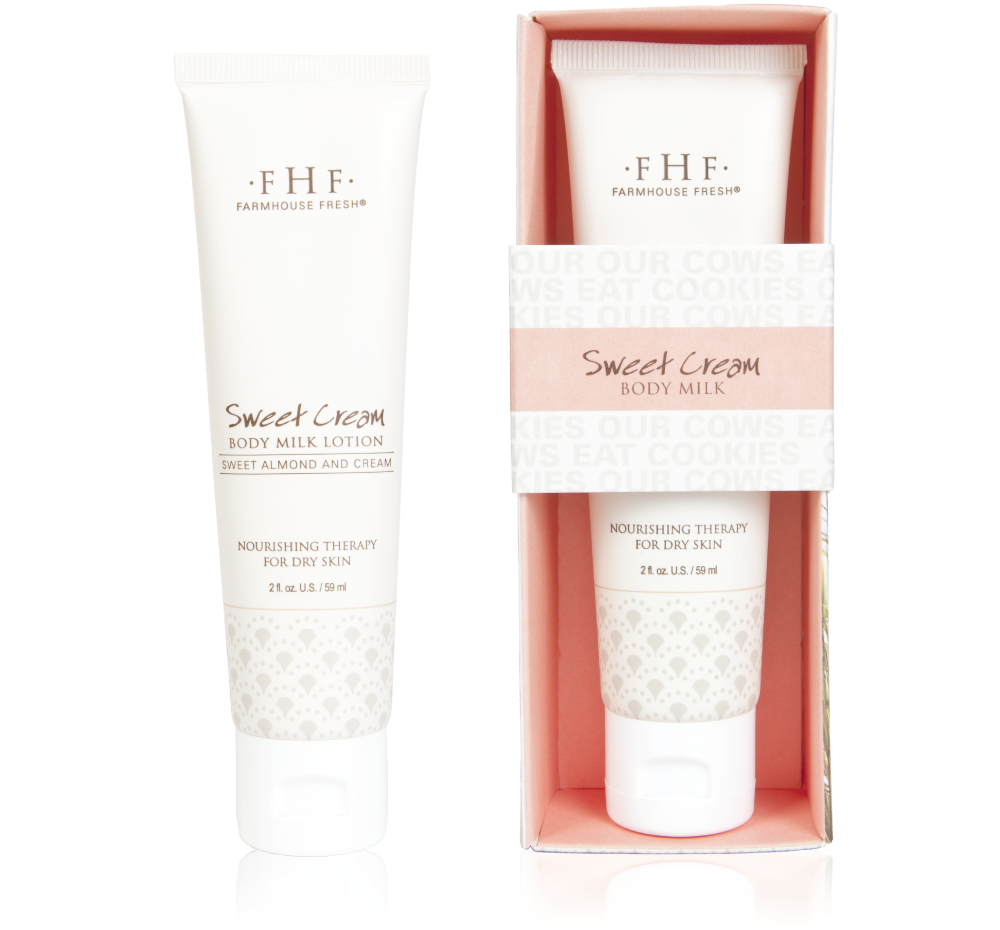 Sweet Cream Body Milk Travel Lotion