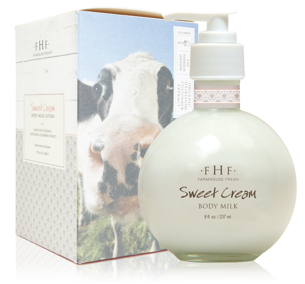 Sweet Cream Body Milk Lotion - Pump 