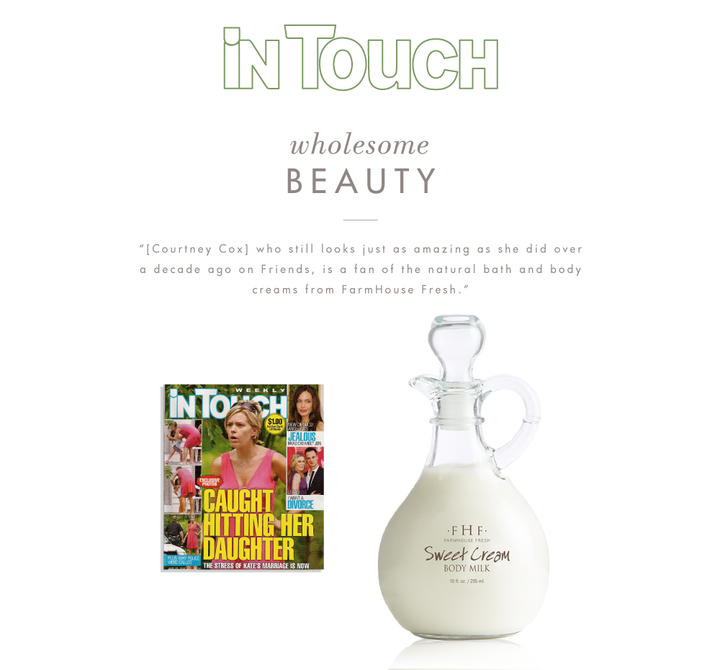 Sweet Cream Body Milk Lotion - Pump 