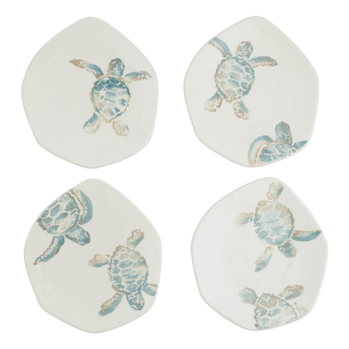 Tartaruga Turtle With Tail Salad Plates