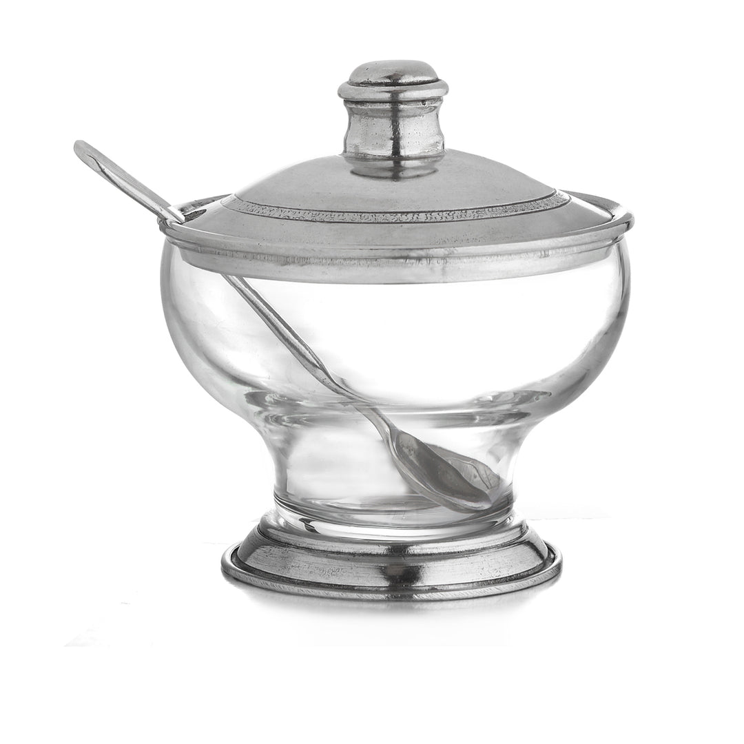 Taverna Covered Bowl with Spoon