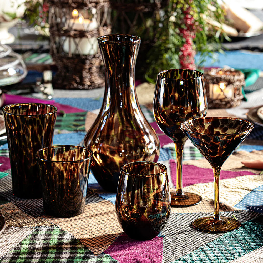 Puro Tortoiseshell Martini Glass