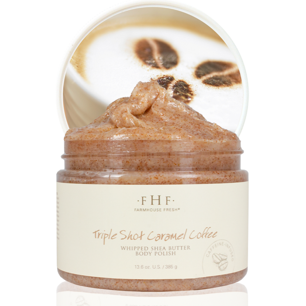 Triple Shot Caramel Coffee Whipped Shea Butter Body Polish