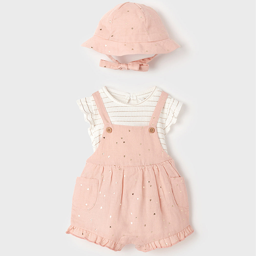 Nude Ecofriends Jumpsuit & Hat Set