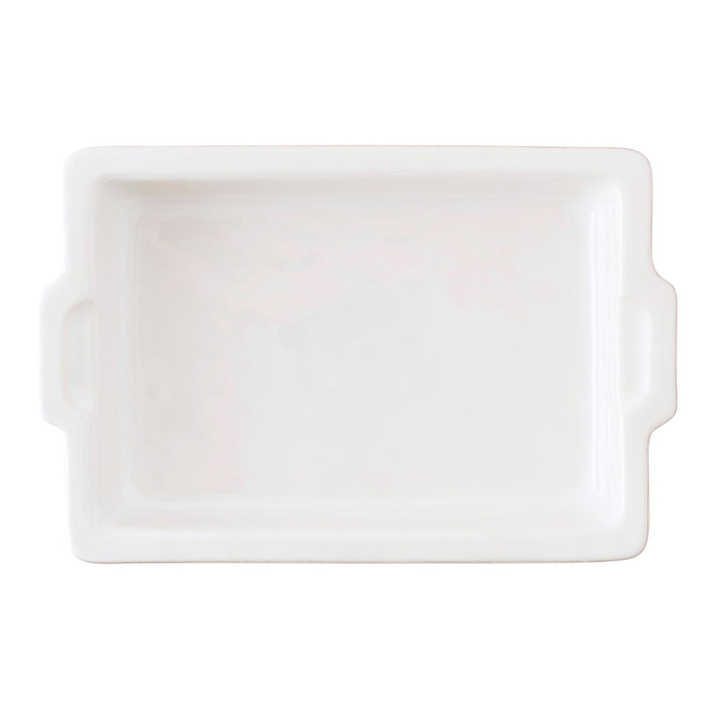 Puro Whitewash 16" Rectangular Baker