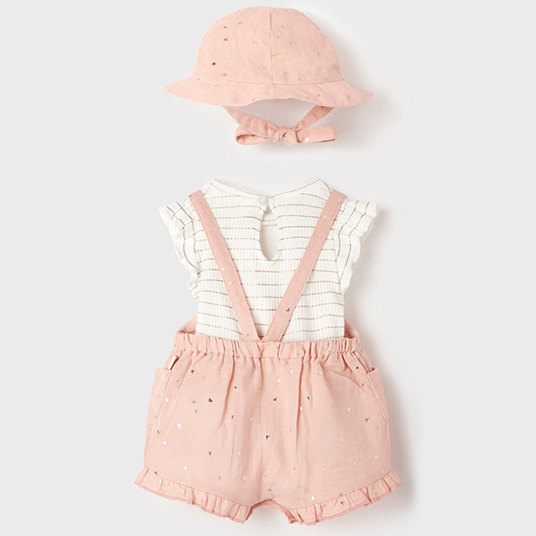 Nude Ecofriends Jumpsuit & Hat Set