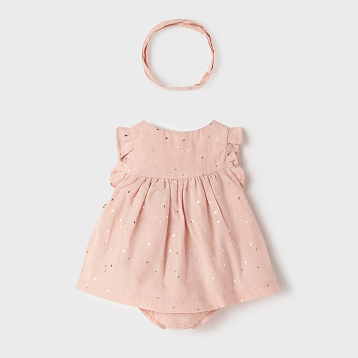 Nude Ecofriends Muslin Dress & Headband Set
