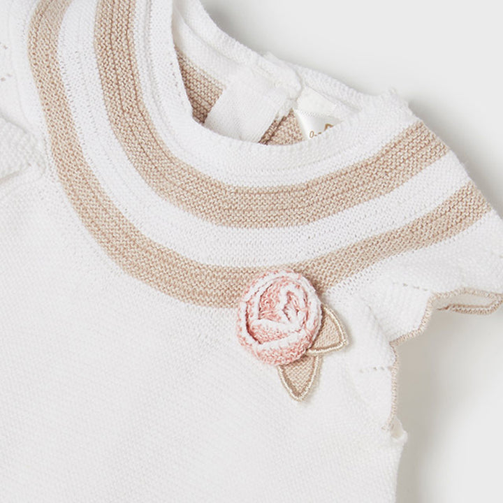 Taupe Ecofriends Knit Short Set