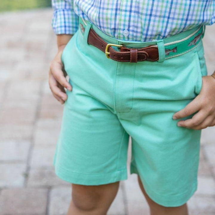 Aloe Green Twill Pete Short