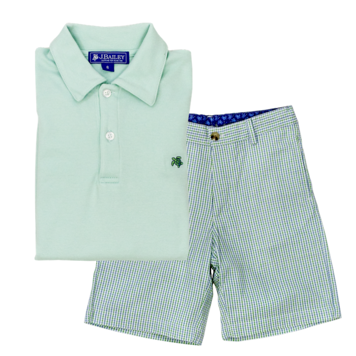 Seaglass Short Sleeve Polo