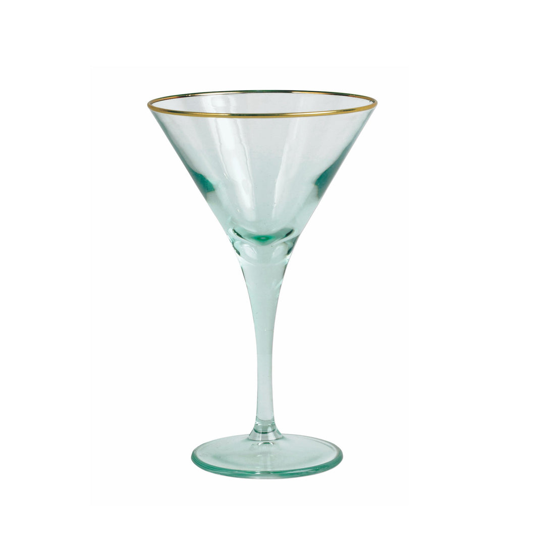 Rainbow Assorted Martini Glasses - Set of 4