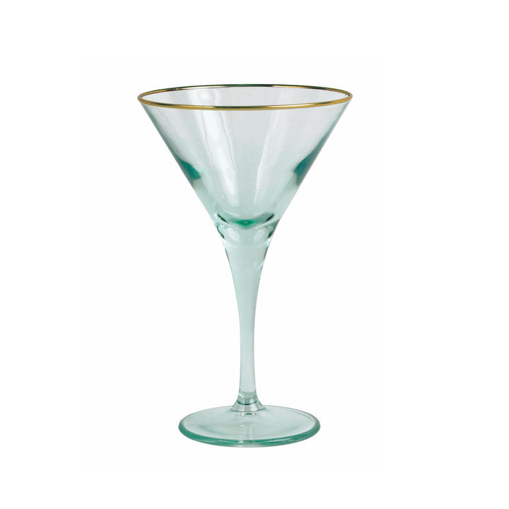 Rainbow Assorted Martini Glasses - Set of 4