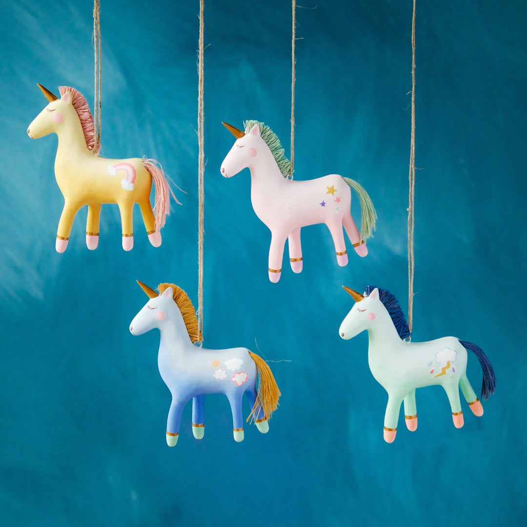 Unicorn Friends Ornament