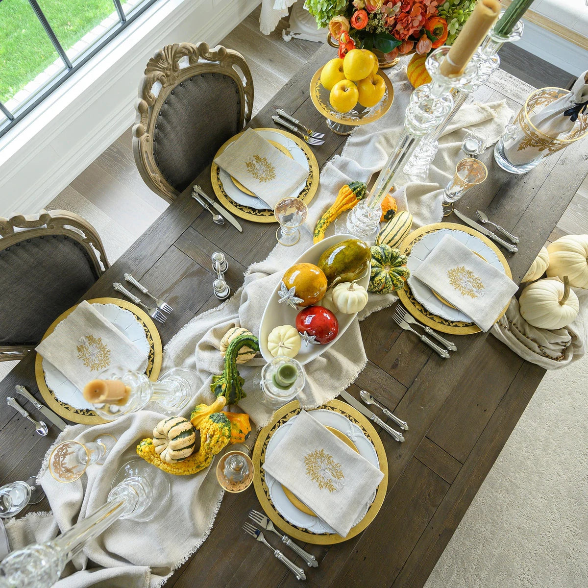 Bella Bianca Rosette Dinner Plate