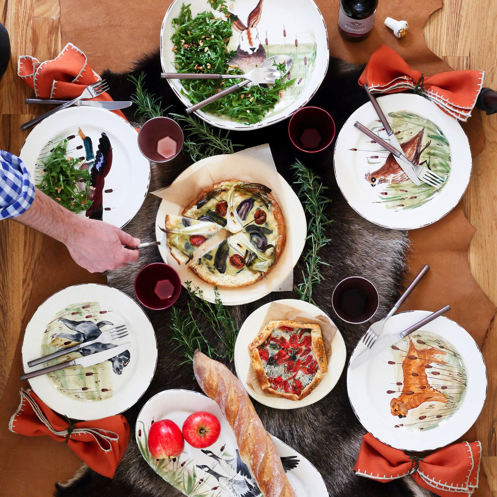 Wildlife Hunting Dog Dinner Plate