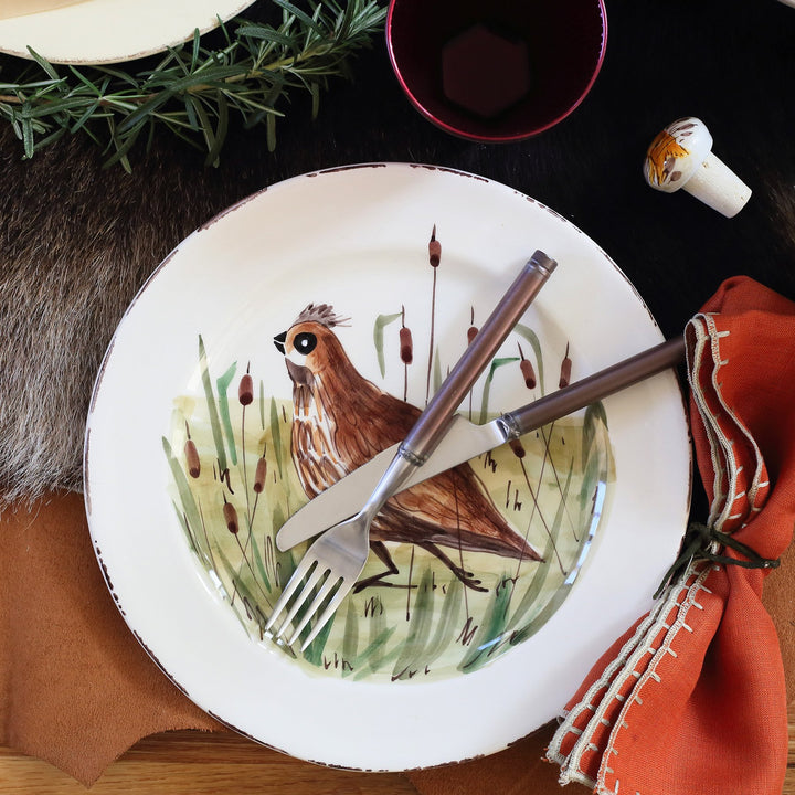 Wildlife Quail Dinner Plate