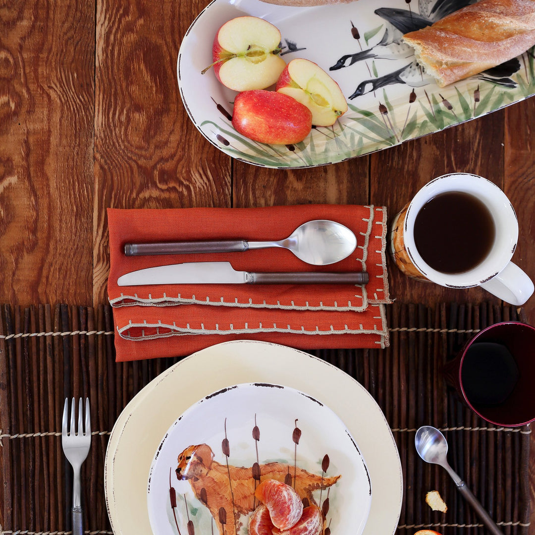 Wildlife Hunting Dog Salad Plate