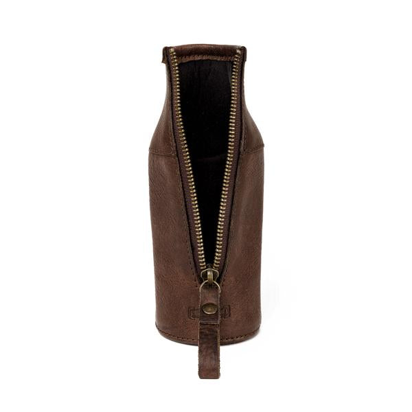 Campaign Leather Bottle Hugger