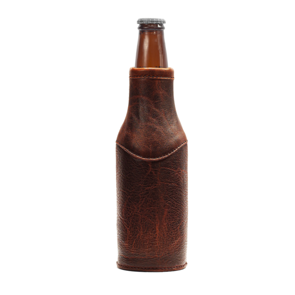 Campaign Leather Bottle Hugger