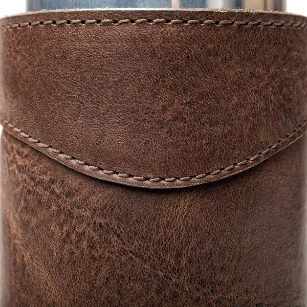 Campaign Leather Can Hugger