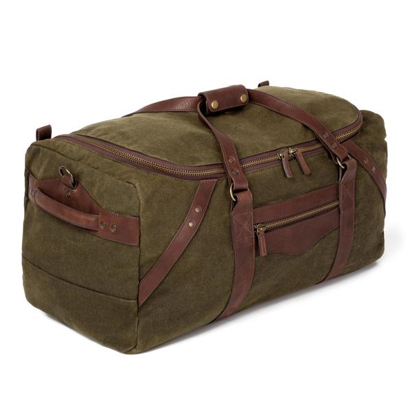 Campaign Waxed Canvas Large Duffle