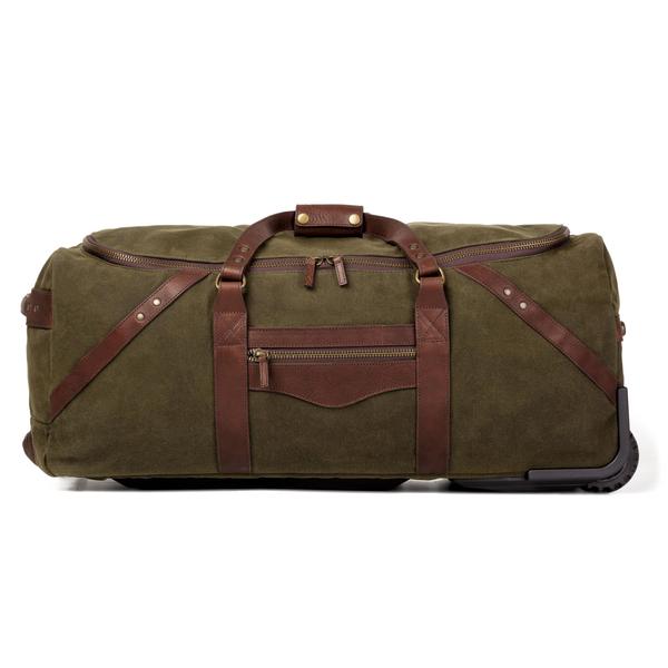 Campaign Waxed Canvas Large Roller Duffle