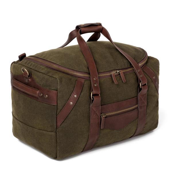 Campaign Waxed Canvas Medium Duffle
