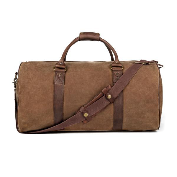 Campaign Waxed Canvas Large Field Duffle