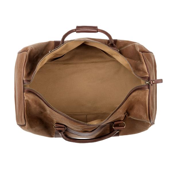 Campaign Waxed Canvas Large Field Duffle