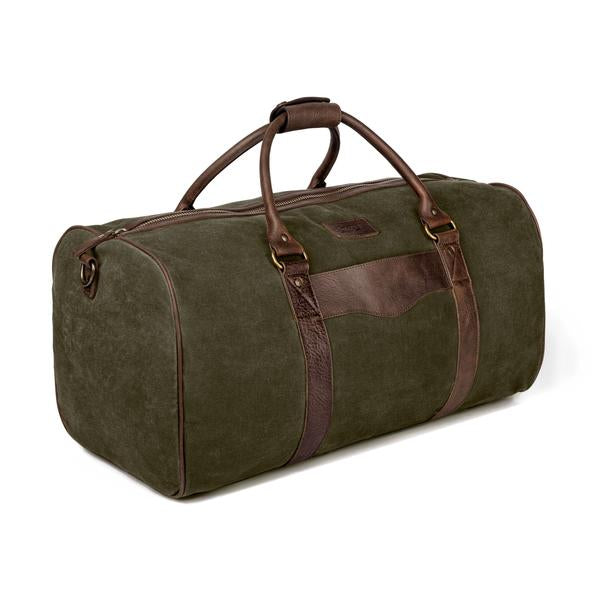 Campaign Waxed Canvas Large Field Duffle