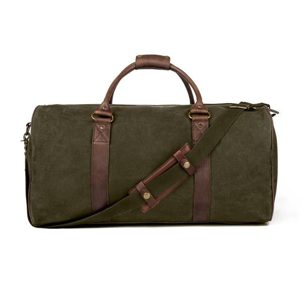 Campaign Waxed Canvas Large Field Duffle