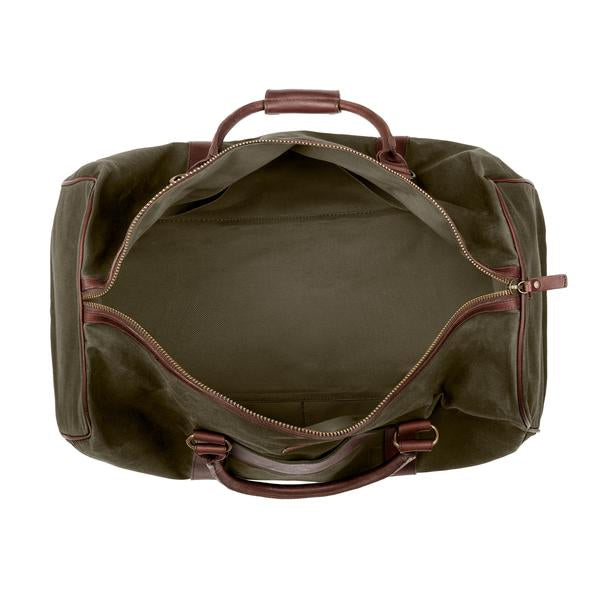 Campaign Waxed Canvas Large Field Duffle