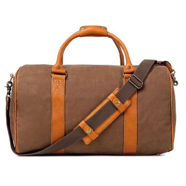 Campaign Waxed Canvas Medium Field Duffle