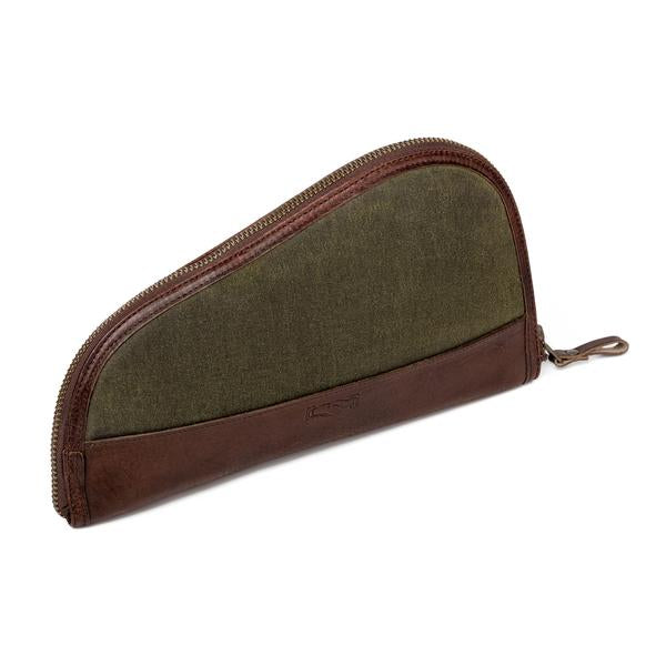 White Wing Waxed Canvas Pistol Case