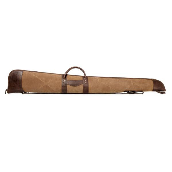 White Wing Waxed Canvas Shotgun Case