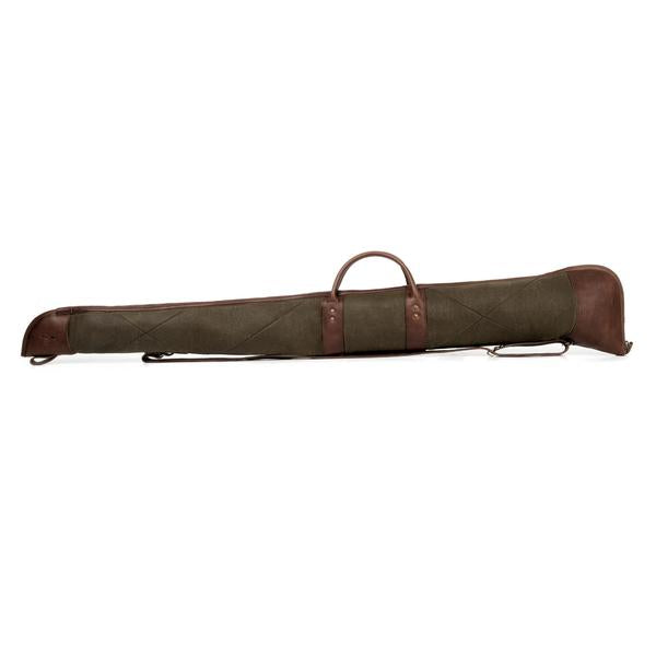 White Wing Waxed Canvas Shotgun Case