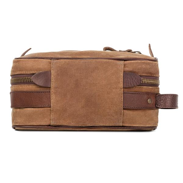 Campaign Waxed Canvas Square Shave Kit 