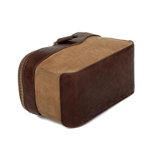 White Wing Waxed Canvas Shell Bag