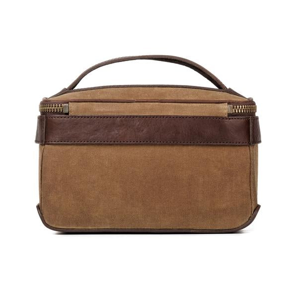 White Wing Waxed Canvas Shell Bag