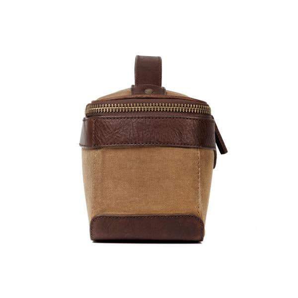 White Wing Waxed Canvas Shell Bag