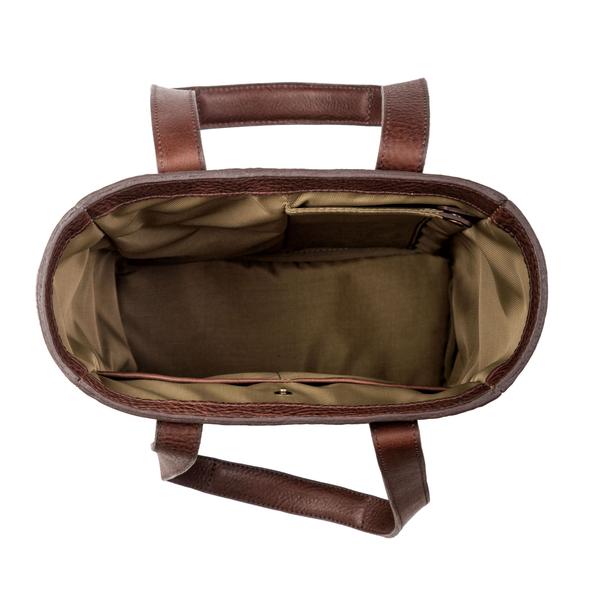 Campaign Waxed Canvas Two Bottle Wine Tote