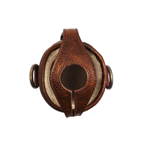 Campaign Leather Wine Tote