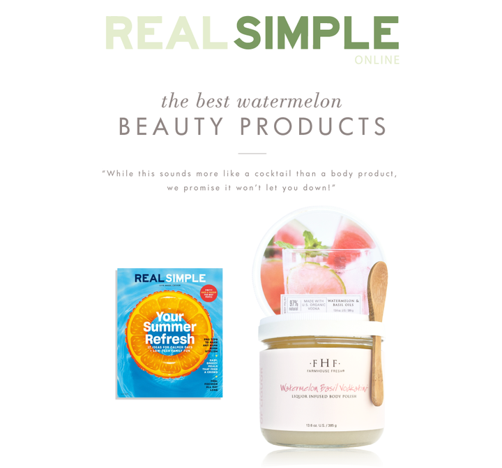 Watermelon Basil Vodkatini® Liquor Infused Body Polish