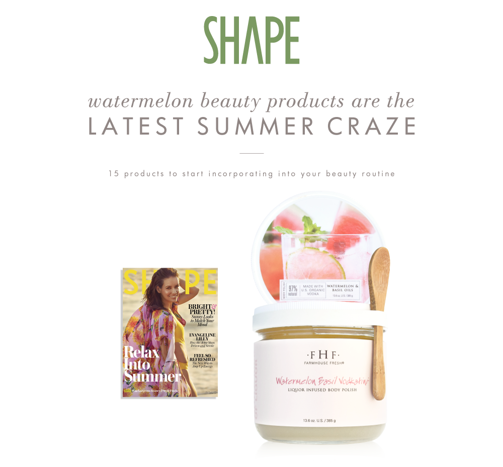 Watermelon Basil Vodkatini® Liquor Infused Body Polish