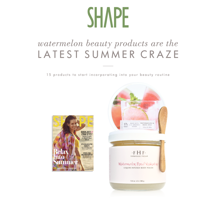 Watermelon Basil Vodkatini® Liquor Infused Body Polish