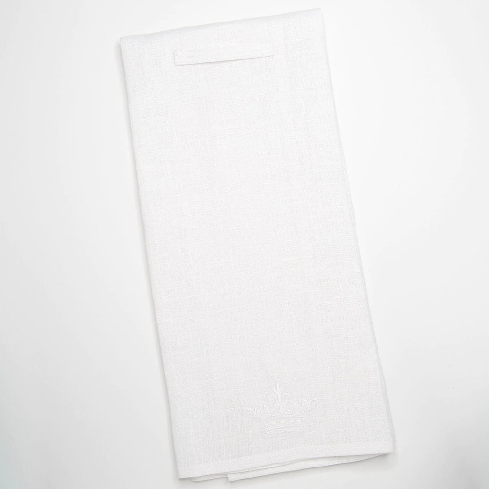Champagne & White Fiori Towel