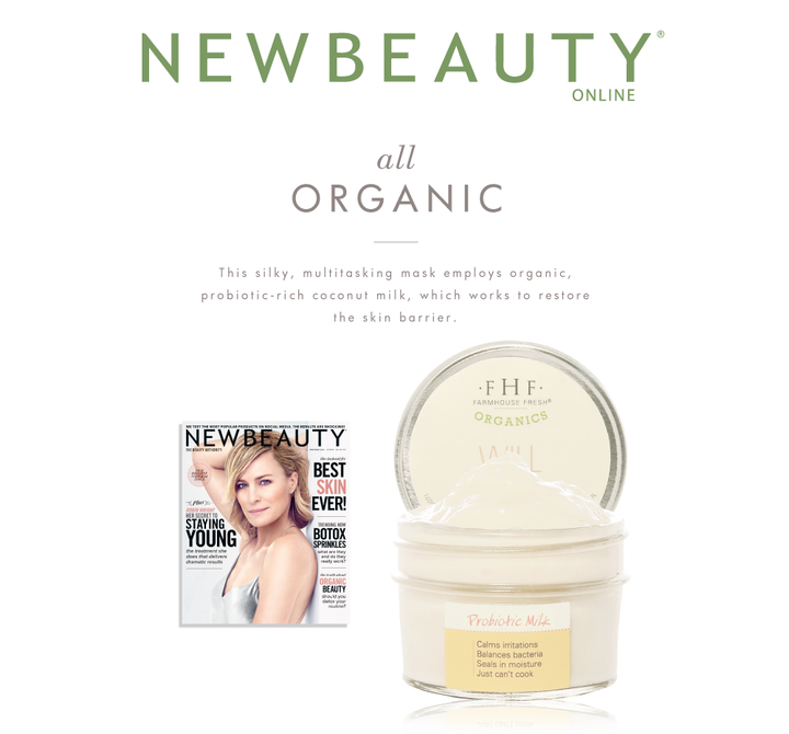 Will Dew® Organic Probiotic Milk Balancing Mask